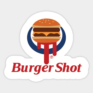 Burger Shot Sticker